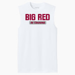 Montgomery Bell Academy Online Apparel Store <span class="pdp-name-mascot">Montgomery Bell Academy Big Red</span> Sport-Tek Men's PosiCharge Compression Sleeveless Tee Front Thumbnail