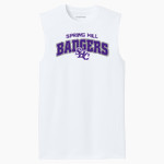 Spring Hill Badgers <span class="pdp-name-mascot">Spring Hill Badgers</span> Sport-Tek Men's PosiCharge Compression Sleeveless Tee Front Thumbnail