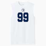 MANHEIM TOWNSHIP HIGH SCHOOL BLUE STREAKS <span class="pdp-name-mascot">MANHEIM TOWNSHIP BLUE STREAKS</span> Sport-Tek Men's PosiCharge Compression Sleeveless Tee Front Thumbnail