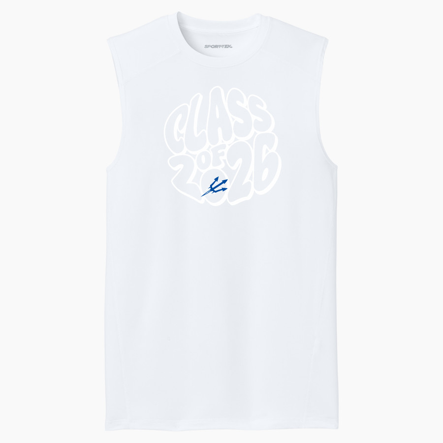 BROCKPORT BLUE DEVILS The Official Online Store <span class="pdp-name-mascot">BROCKPORT BLUE DEVILS</span> Sport-Tek Men's PosiCharge Compression Sleeveless Tee