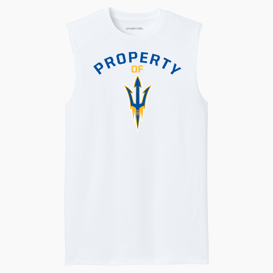 VILLA GROVE HIGH SCHOOL BLUE DEVILS <span class="pdp-name-mascot">VILLA GROVE BLUE DEVILS</span> Sport-Tek Men's PosiCharge Compression Sleeveless Tee