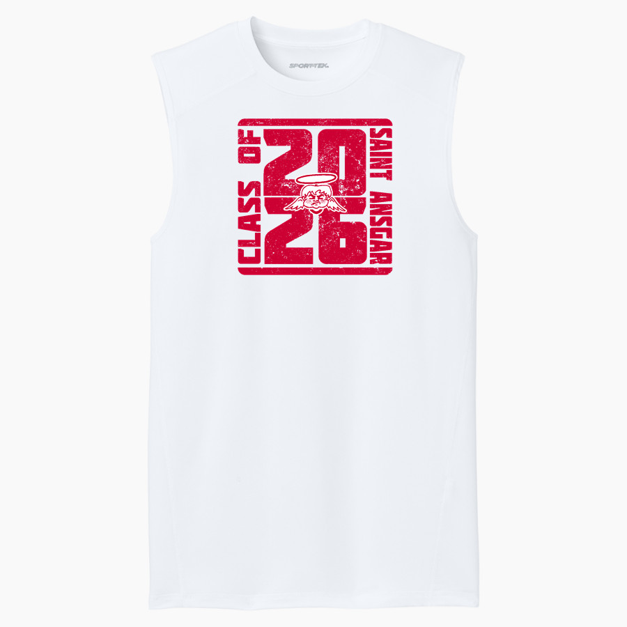 SAINT ANSGAR HIGH SCHOOL SAINTS <span class="pdp-name-mascot">SAINT ANSGAR SAINTS</span> Sport-Tek Men's PosiCharge Compression Sleeveless Tee