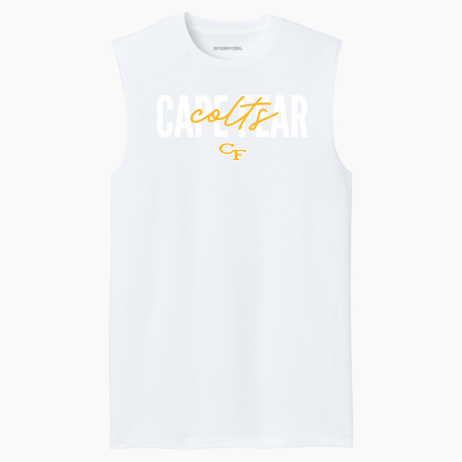 Cape Fear Colts <span class="pdp-name-mascot">Cape Fear Colts</span> Sport-Tek Men's PosiCharge Compression Sleeveless Tee