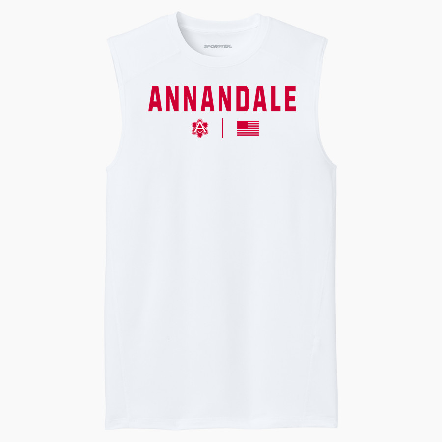 ANNANDALE HIGH SCHOOL ATOMS <span class="pdp-name-mascot">ANNANDALE ATOMS</span> Sport-Tek Men's PosiCharge Compression Sleeveless Tee