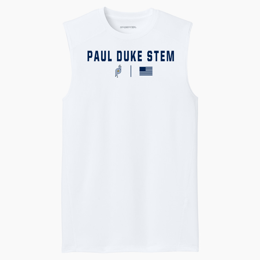 Paul Duke STEM Trailblazers <span class="pdp-name-mascot">Paul Duke High School Trailblazers</span> Sport-Tek Men's PosiCharge Compression Sleeveless Tee