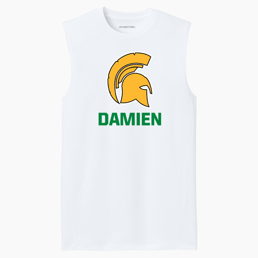 DAMIEN HIGH SCHOOL SPARTANS <span class="pdp-name-mascot">DAMIEN SPARTANS</span> Sport-Tek Men's PosiCharge Compression Sleeveless Tee