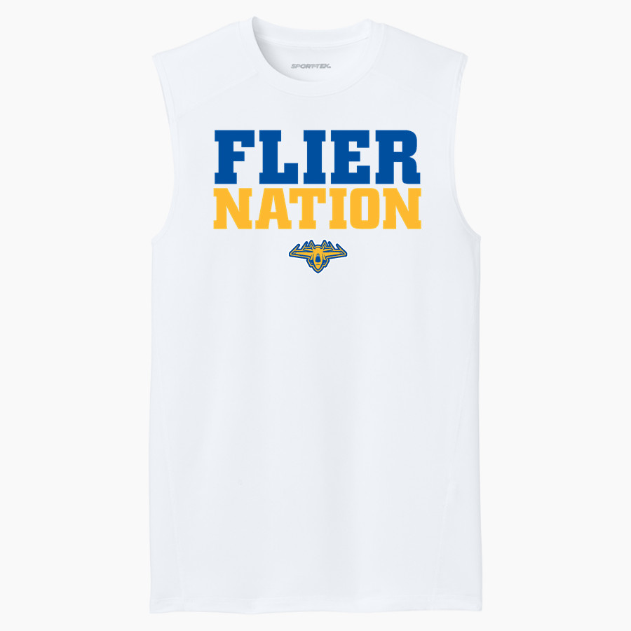 CLYDE HIGH SCHOOL FLIERS <span class="pdp-name-mascot">CLYDE FLIERS</span> Sport-Tek Men's PosiCharge Compression Sleeveless Tee