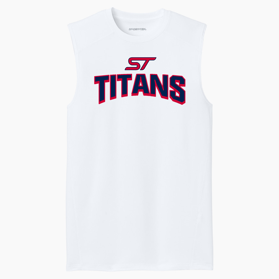 Tesoro Titans <span class="pdp-name-mascot">Tesoro Titans</span> Sport-Tek Men's PosiCharge Compression Sleeveless Tee