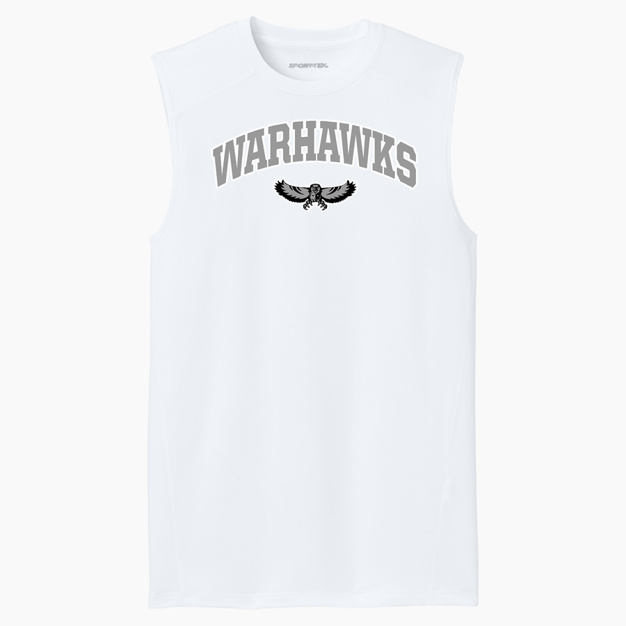 WESTERVILLE CENTRAL WARHAWKS <span class="pdp-name-mascot">WESTERVILLE WARHAWKS</span> Sport-Tek Men's PosiCharge Compression Sleeveless Tee