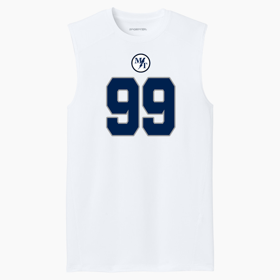 MANHEIM TOWNSHIP HIGH SCHOOL BLUE STREAKS <span class="pdp-name-mascot">MANHEIM TOWNSHIP BLUE STREAKS</span> Sport-Tek Men's PosiCharge Compression Sleeveless Tee