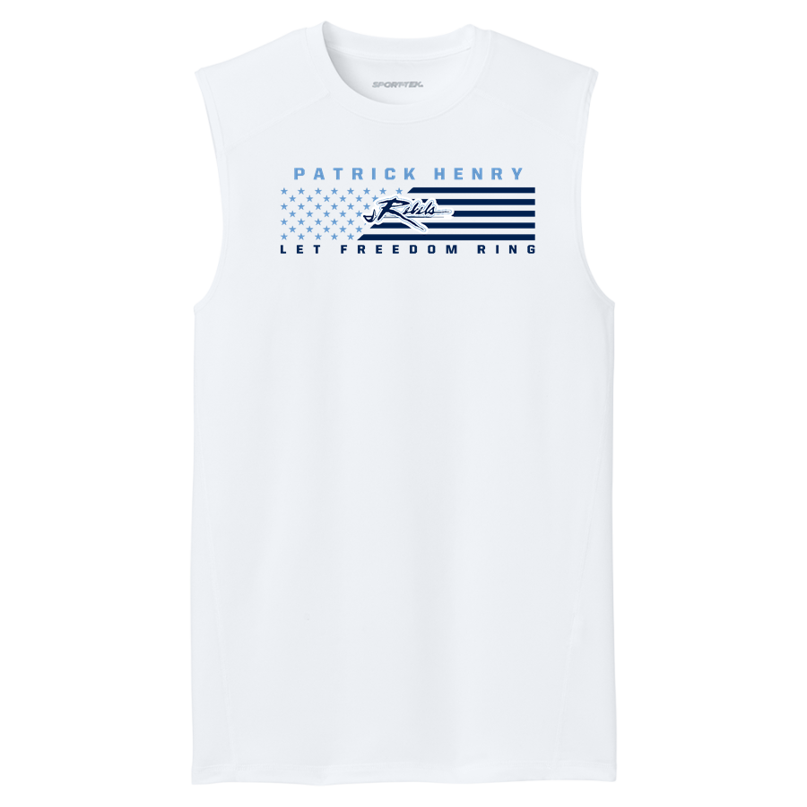 PATRICK HENRY HIGH SCHOOL REBELS <span class="pdp-name-mascot">PATRICK HENRY REBELS</span> Sport-Tek Men's PosiCharge Compression Sleeveless Tee