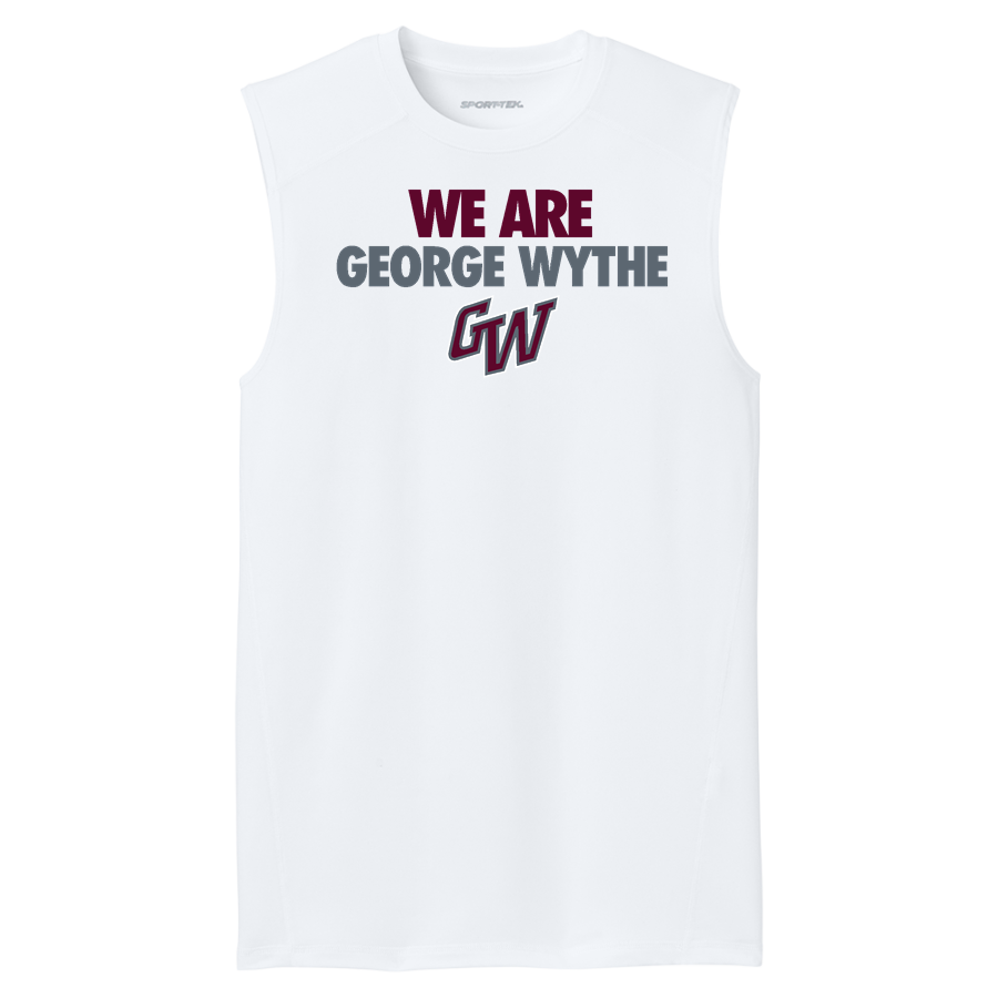 GEORGE WYTHE HIGH SCHOOL MAROONS <span class="pdp-name-mascot">GEORGE WYTHE MAROONS</span> Sport-Tek Men's PosiCharge Compression Sleeveless Tee