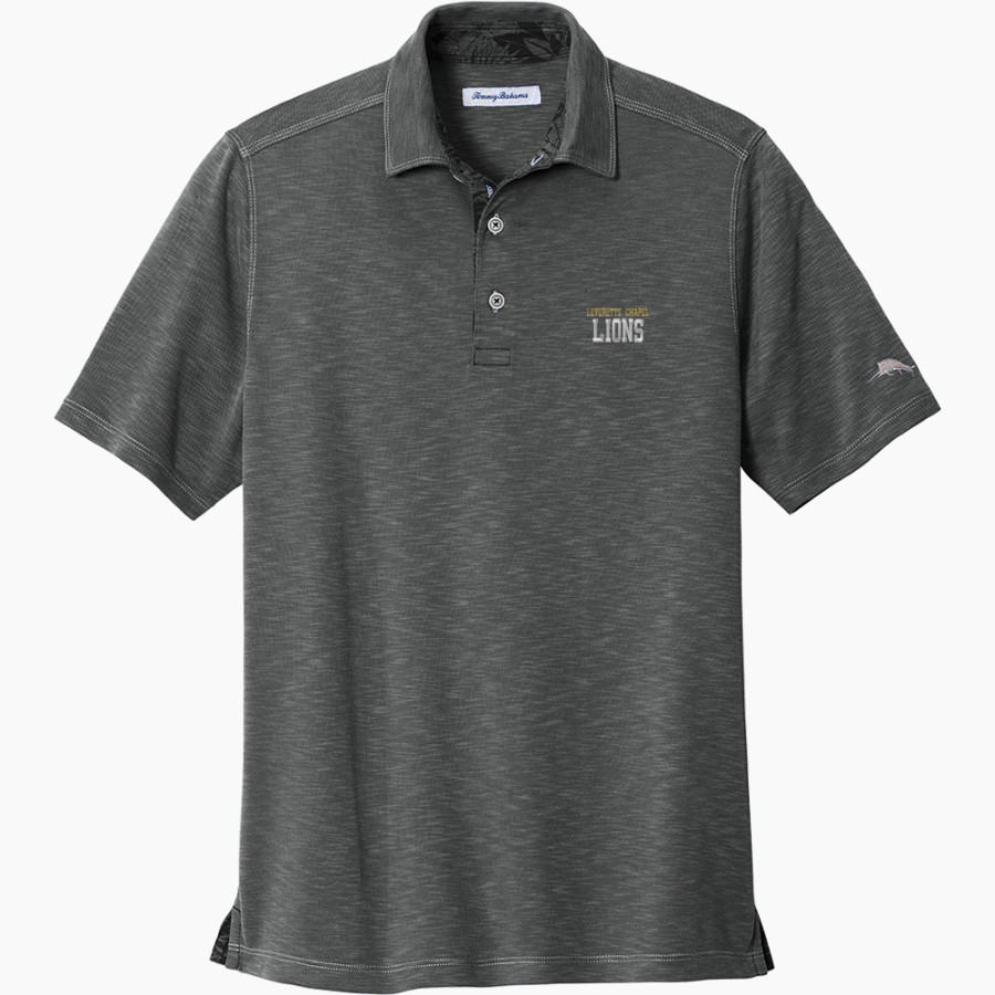 LEVERETTS CHAPEL HIGH SCHOOL LIONS <span class="pdp-name-mascot">LEVERETTS CHAPEL LIONS</span> Tommy Bahama Palmetto Paradise Polo