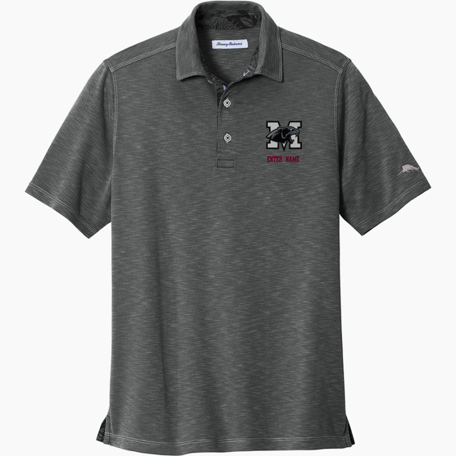 MODESTO HIGH SCHOOL PANTHERS <span class="pdp-name-mascot">MODESTO PANTHERS</span> Tommy Bahama Palmetto Paradise Polo