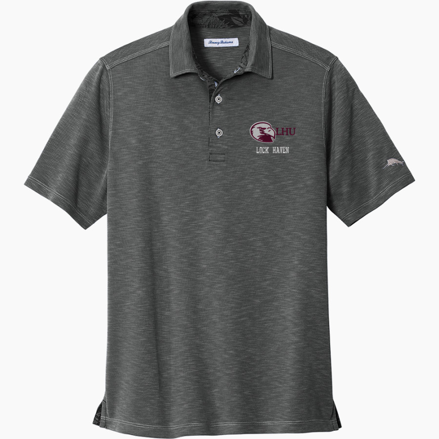 Lock Haven Bald Eagles <span class="pdp-name-mascot">Lock Haven University Bald Eagles</span> Tommy Bahama Palmetto Paradise Polo