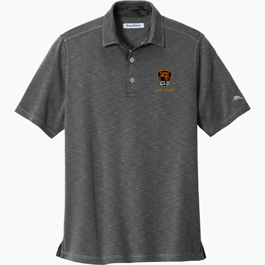 CHRIST LUTHERAN Cougars <span class="pdp-name-mascot">CHRIST LUTHERAN DAY SCHOOL Cougars</span> Tommy Bahama Palmetto Paradise Polo