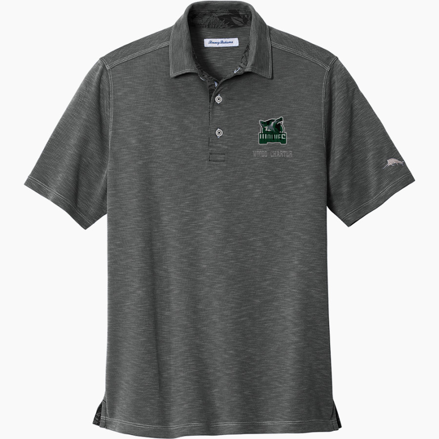 Woods Charter Wolves Tommy Bahama Palmetto Paradise Polo