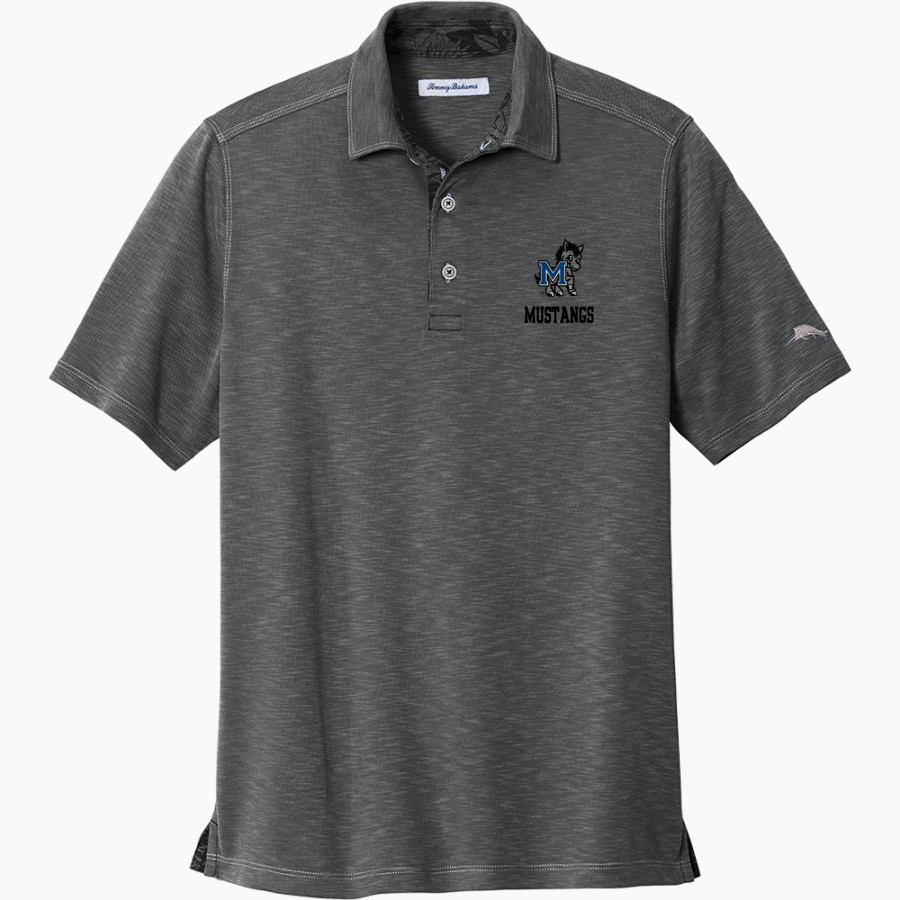 MacArthur Elementary Mustangs Tommy Bahama Palmetto Paradise Polo