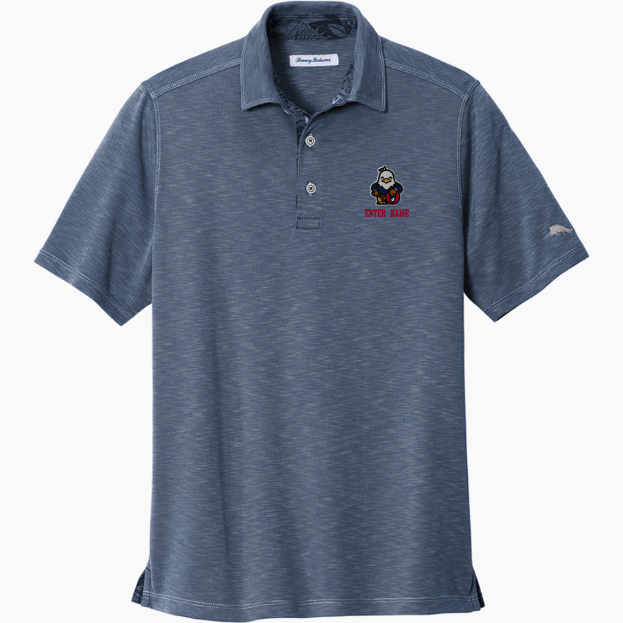 Oswalt Eagles Tommy Bahama Palmetto Paradise Polo