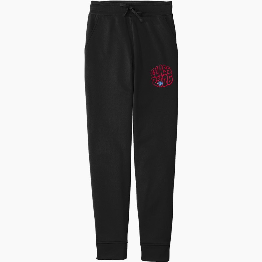 CROW HIGH SCHOOL Cougars Online Store <span class="pdp-name-mascot">CROW COUGARS</span> Sport-Tek Sport-Wick Fleece Jogger