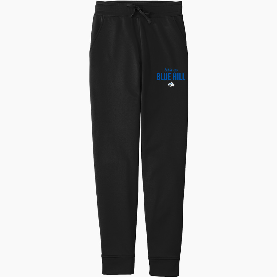 Blue Hill Bobcats <span class="pdp-name-mascot">Blue Hill Community School District Bobcats</span> Sport-Tek Sport-Wick Fleece Jogger