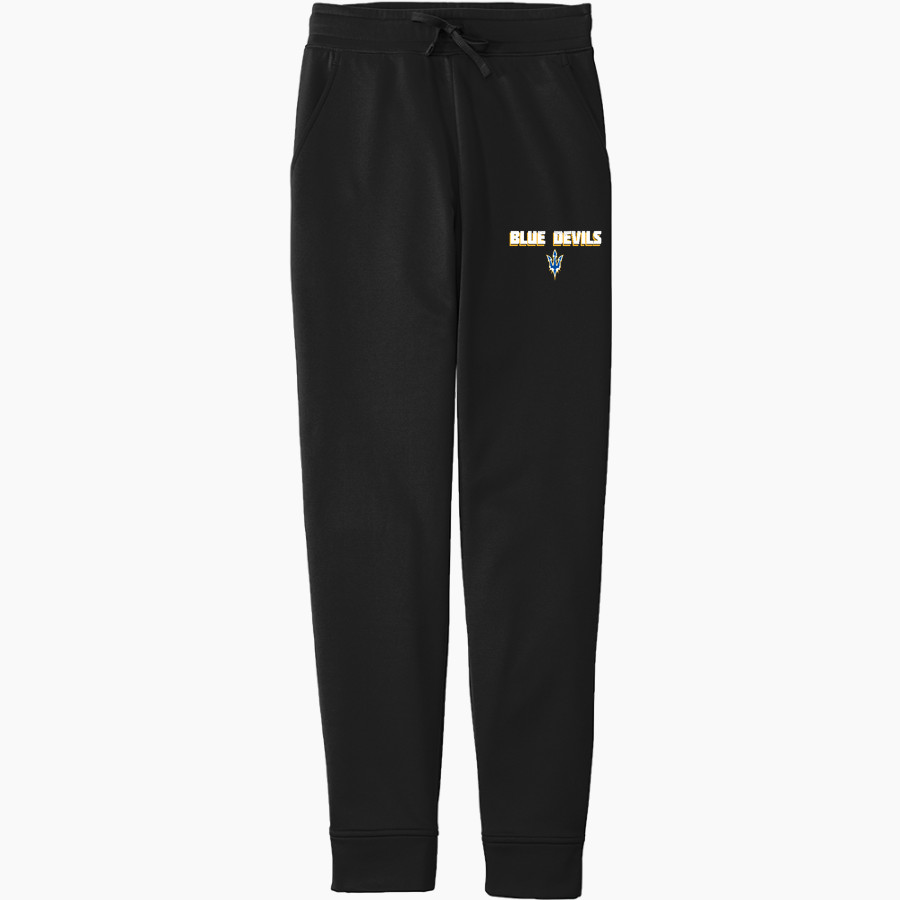Warren Blue Devils <span class="pdp-name-mascot">Warren Blue Devils</span> Sport-Tek Sport-Wick Fleece Jogger