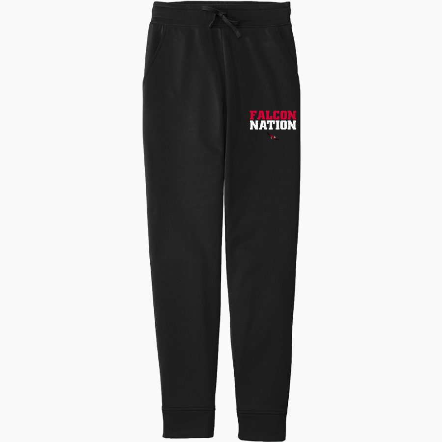 Browns River Falcons Sport-Tek Sport-Wick Fleece Jogger