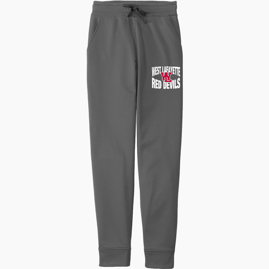 West Lafayette Jr-Sr High School Red Devils Online Store Sport-Tek Sport-Wick Fleece Jogger