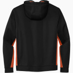 PAWLING HIGH SCHOOL TIGERS Sport-Tek Men's Sport-Wick Fleece Colorblock Hoodie Back Thumbnail