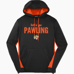 PAWLING HIGH SCHOOL TIGERS Sport-Tek Men's Sport-Wick Fleece Colorblock Hoodie Front Thumbnail