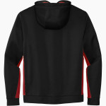 Otterbein University Cardinals Sport-Tek Men's Sport-Wick Fleece Colorblock Hoodie Back Thumbnail