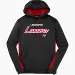 LAKEWOOD HIGH SCHOOL LANCERS <span class="pdp-name-mascot">LAKEWOOD LANCERS</span> Sport-Tek Men's Sport-Wick Fleece Colorblock Hoodie Front Thumbnail