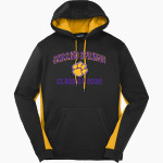 CARRIZO SPRINGS HIGH SCHOOL WILDCATS <span class="pdp-name-mascot">CARRIZO SPRINGS WILDCATS</span> Sport-Tek Men's Sport-Wick Fleece Colorblock Hoodie Front Thumbnail