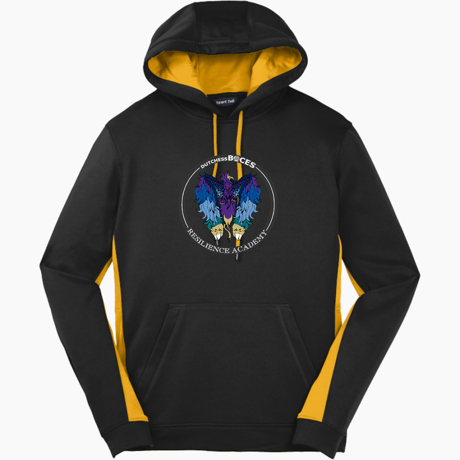 Dutchess BOCES <span class="pdp-name-mascot">Dutchess County BOCES</span> Sport-Tek Men's Sport-Wick Fleece Colorblock Hoodie