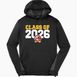 STATEN ISLAND ACADEMY The Official Store of the Tigers <span class="pdp-name-mascot">STATEN ISLAND ACADEMY TIGERS</span> Sport-Tek Men's Sport-Wick Fleece Colorblock Hoodie Front Thumbnail