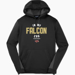 Scotts Valley Falcons <span class="pdp-name-mascot">Scotts Valley Falcons</span> Sport-Tek Men's Sport-Wick Fleece Colorblock Hoodie Front Thumbnail