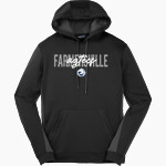 FARMERSVILLE HIGH SCHOOL AZTECS <span class="pdp-name-mascot">FARMERSVILLE AZTECS</span> Sport-Tek Men's Sport-Wick Fleece Colorblock Hoodie Front Thumbnail