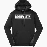 Roxbury Latin Sport-Tek Men's Sport-Wick Fleece Colorblock Hoodie Front Thumbnail