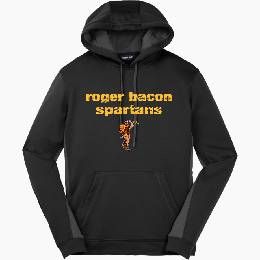 Roger Bacon Spartans <span class="pdp-name-mascot">Roger Bacon Spartans</span> Sport-Tek Men's Sport-Wick Fleece Colorblock Hoodie