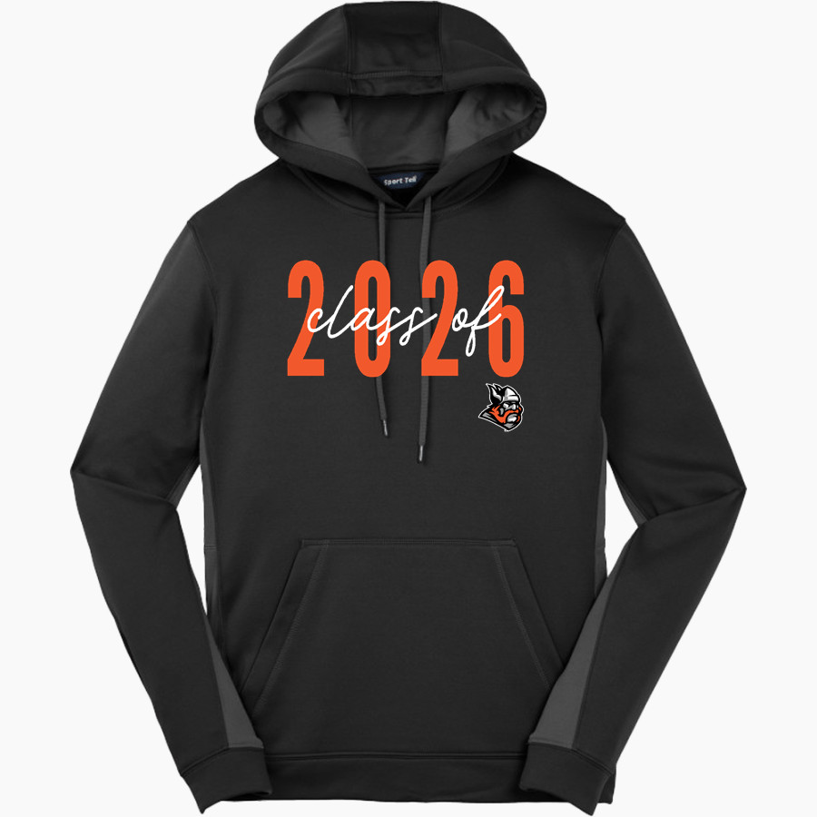 Frost Vikings <span class="pdp-name-mascot">Frost Vikings</span> Sport-Tek Men's Sport-Wick Fleece Colorblock Hoodie