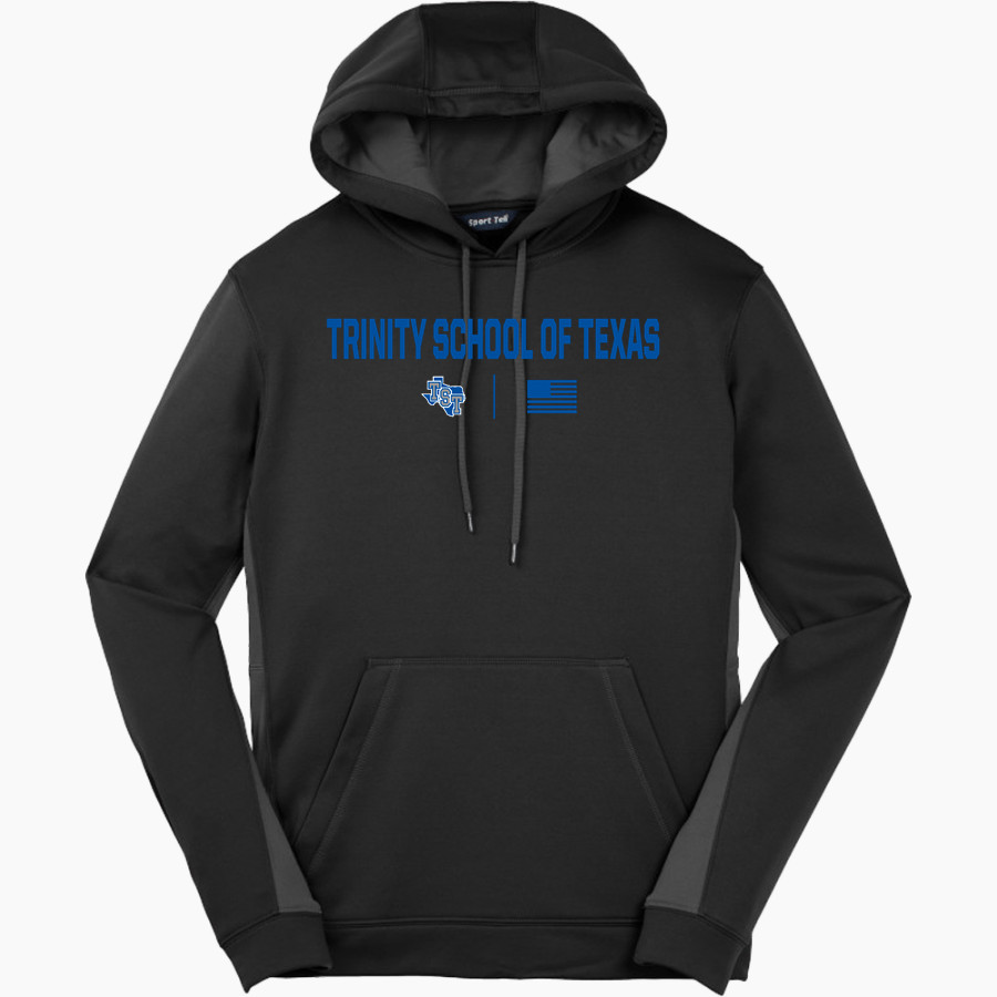 TRINITY SCHOOL OF TEXAS TITANS Sport-Tek Men's Sport-Wick Fleece Colorblock Hoodie