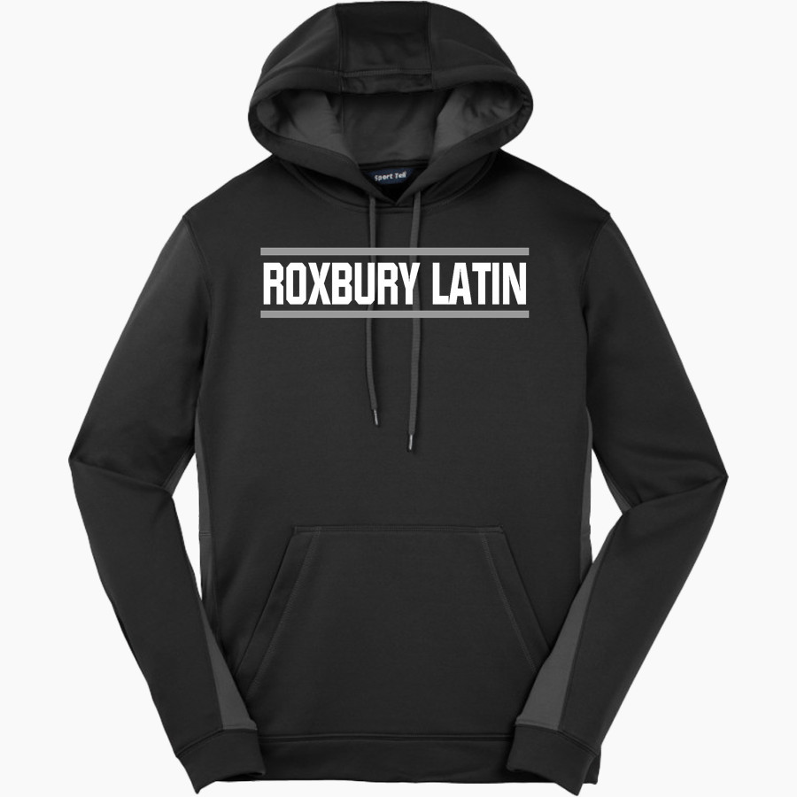 Roxbury Latin Sport-Tek Men's Sport-Wick Fleece Colorblock Hoodie