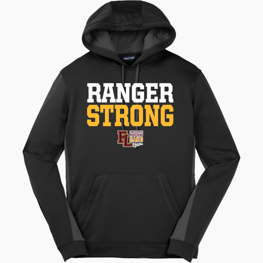 Forest Lake Rangers <span class="pdp-name-mascot">Forest Lake Rangers</span> Sport-Tek Men's Sport-Wick Fleece Colorblock Hoodie
