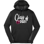 Seattle Pacific Falcons <span class="pdp-name-mascot">Seattle Pacific Falcons</span> Sport-Tek Men's Sport-Wick Fleece Colorblock Hoodie Front Thumbnail