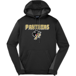 Providence Panthers <span class="pdp-name-mascot">Providence Panthers</span> Sport-Tek Men's Sport-Wick Fleece Colorblock Hoodie Front Thumbnail