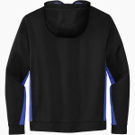 Jefferson Christian Eagles Sport-Tek Men's Sport-Wick Fleece Colorblock Hoodie Back Thumbnail