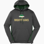 Fortune Academy Mighty Oaks online store Sport-Tek Men's Sport-Wick Fleece Colorblock Hoodie Front Thumbnail