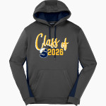 Smith Bears <span class="pdp-name-mascot">SMITH COLLEGE BEARS</span> Sport-Tek Men's Sport-Wick Fleece Colorblock Hoodie Front Thumbnail