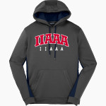 IIAAA IIAAA Sport-Tek Men's Sport-Wick Fleece Colorblock Hoodie Front Thumbnail