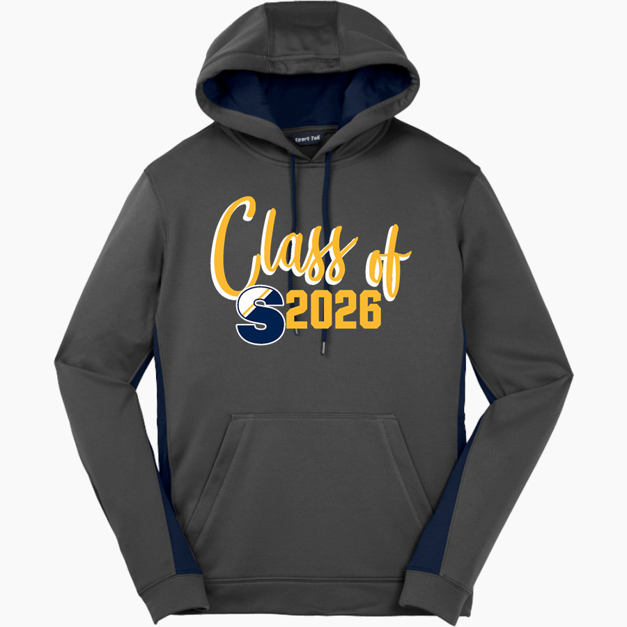 Smith Bears <span class="pdp-name-mascot">SMITH COLLEGE BEARS</span> Sport-Tek Men's Sport-Wick Fleece Colorblock Hoodie
